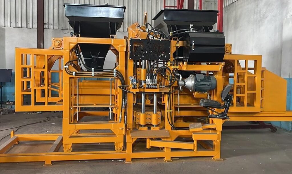 Machine a Parpaing (Pavé) ; Machine de Fabrication de Parpaing (Pavé) OTT 4.2